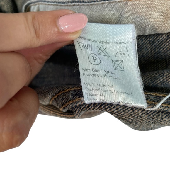 Diesel x Madz tattoo Custom Denim Jacket XXL Rock Gothcore Bikercore Plus Size - Picture 13 of 17